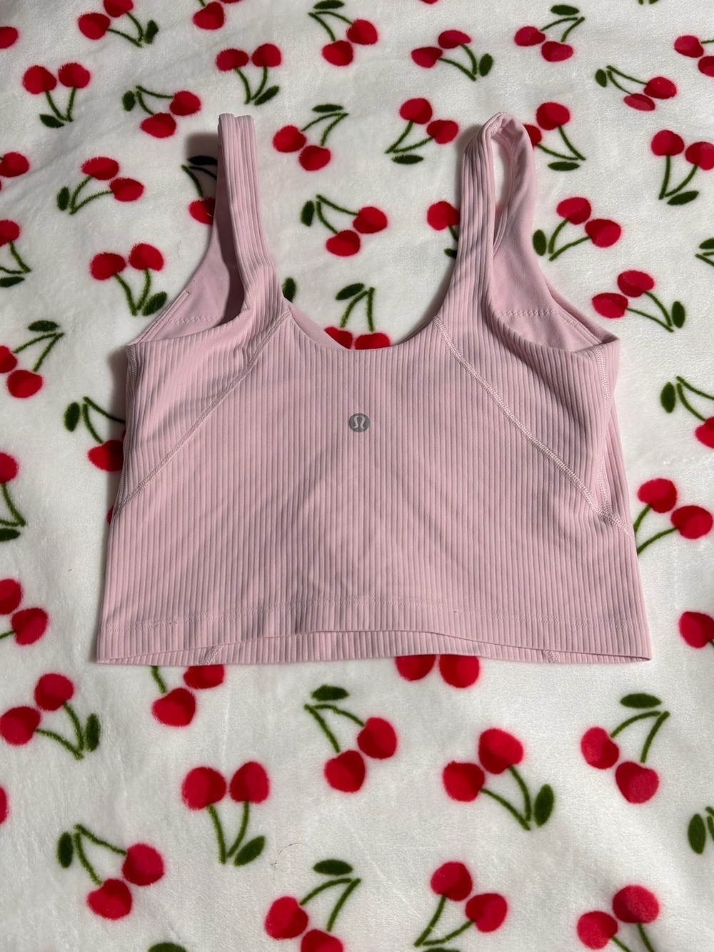 lululemon athletica Baby Pink Ribbed Align Tank